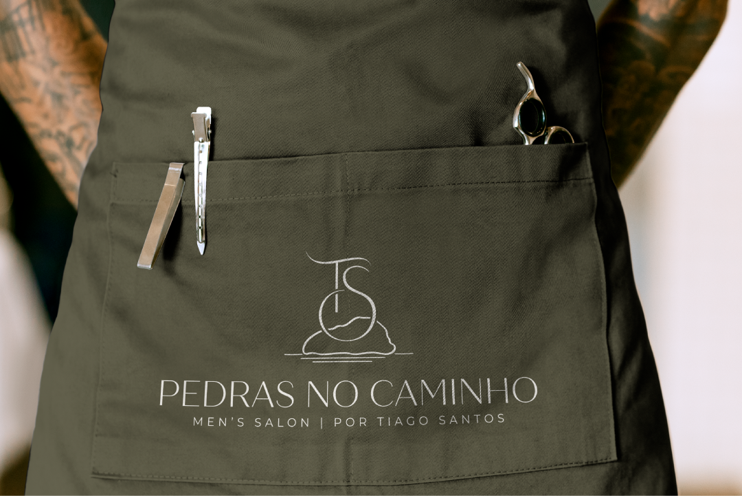 Branding Pedras no Caminho — Mockup 1